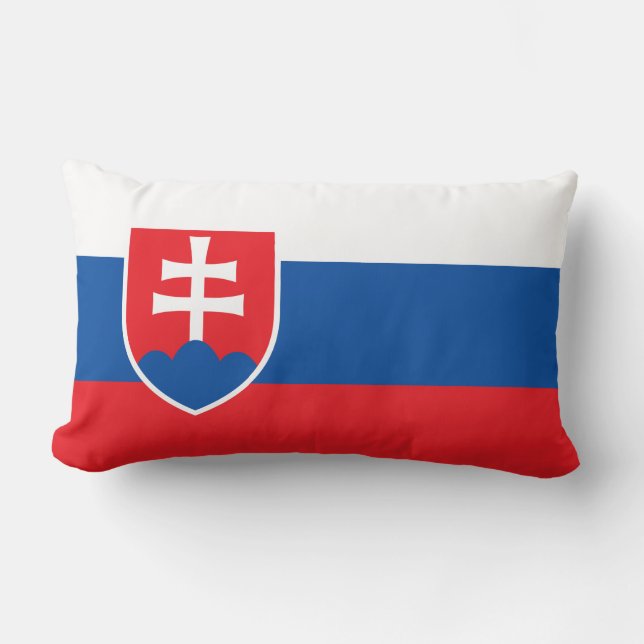 Vlag van Slowakije Kussen (Voorkant)