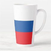 Vlag van Slowakije Latte Mok (Rechts)