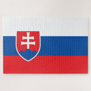Vlag van Slowakije Legpuzzel