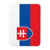 Vlag van Slowakije Magneet (Verticaal)