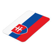 Vlag van Slowakije Magneet (Linkerzijde)