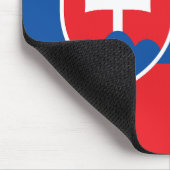 Vlag van Slowakije Muismat (Hoek)