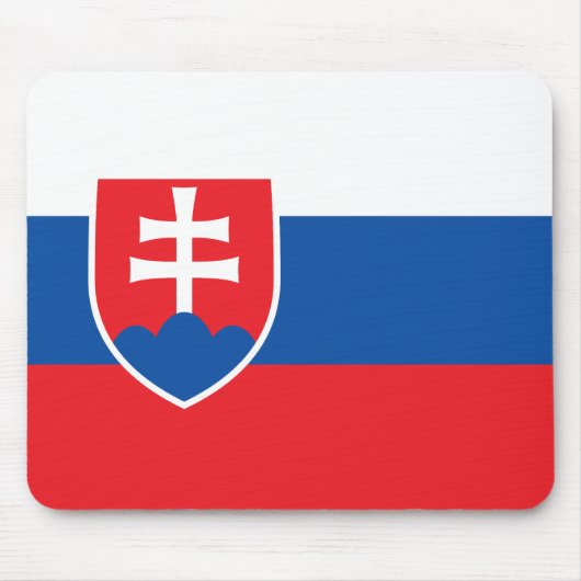 Vlag van Slowakije Muismat (Voorkant)