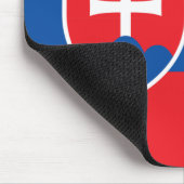 Vlag van Slowakije Muismat (Hoek)