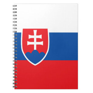 Vlag van Slowakije Notitieboek