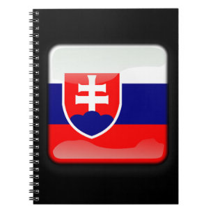 Vlag van Slowakije Notitieboek