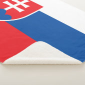Vlag van Slowakije Sherpa Deken (3/4)