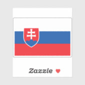 Vlag van Slowakije Sticker (Vel)