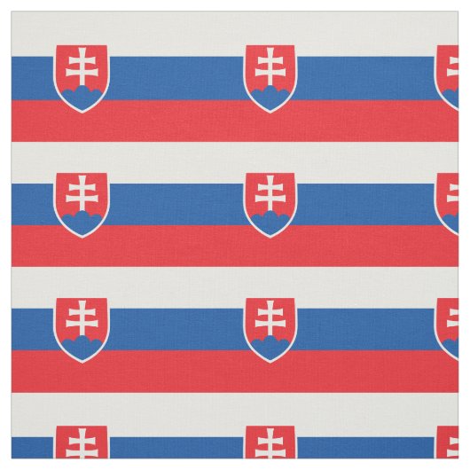 Vlag van Slowakije Stof (Swatch)