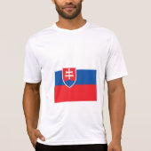 Vlag van Slowakije T-shirt (Voorkant)