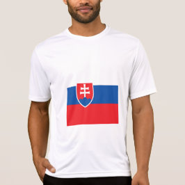 Vlag van Slowakije T-shirt