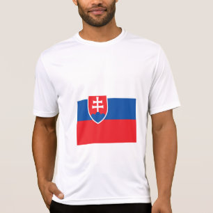 Vlag van Slowakije T-shirt