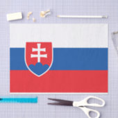Vlag van Slowakije Tissuepapier (Craft)