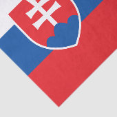 Vlag van Slowakije Tissuepapier (Detail)