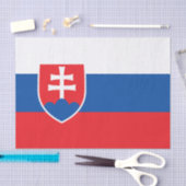 Vlag van Slowakije Tissuepapier (Craft)