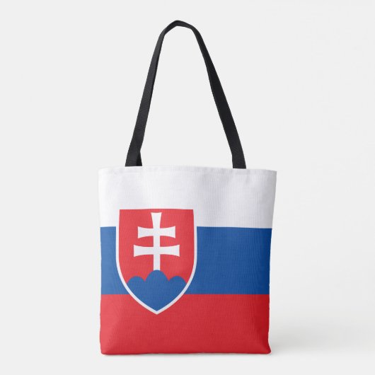 Vlag van Slowakije Tote Bag (Achterkant)