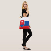 Vlag van Slowakije Tote Bag (Op model)