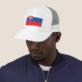 Vlag van Slowakije Trucker Pet (In situ)