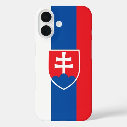 Vlag van Slowakije (verticale variant) Case-Mate iPhone Case (Achterkant)