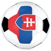Vlag van Slowakije Voetbal (Gedraaid)