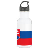 Vlag van Slowakije Waterfles (Voorkant)