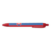 Vlag van Slowakije Zwarte Inkt Pen (Bodem)