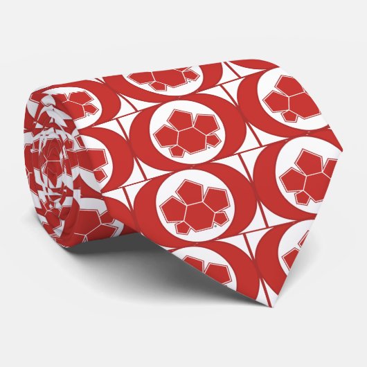 Vlag van Soccer Canada Stropdas (Opgerold)