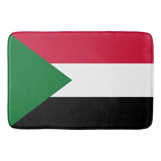 Vlag van Soedan Badmat (Voorkant)