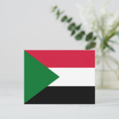 Vlag van Soedan Briefkaart (Staand voorkant)