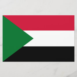 Vlag van Soedan Briefpapier