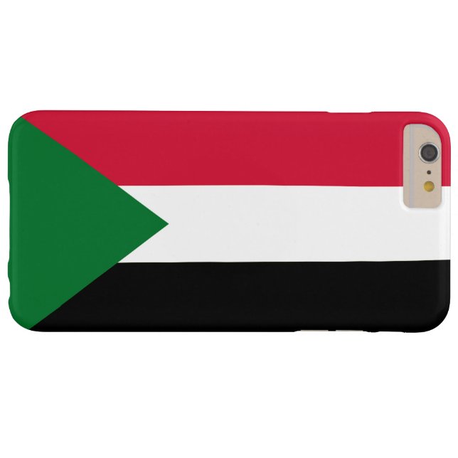 Vlag van Soedan Case-Mate iPhone Case (Achterkant Horizontaal)