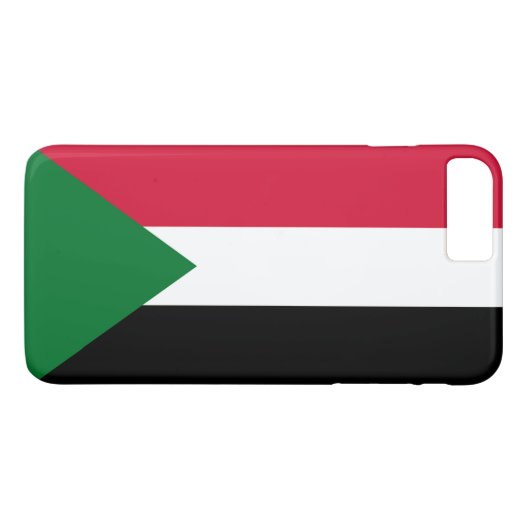 Vlag van Soedan Case-Mate iPhone Case (Achterkant (Horizontaal))