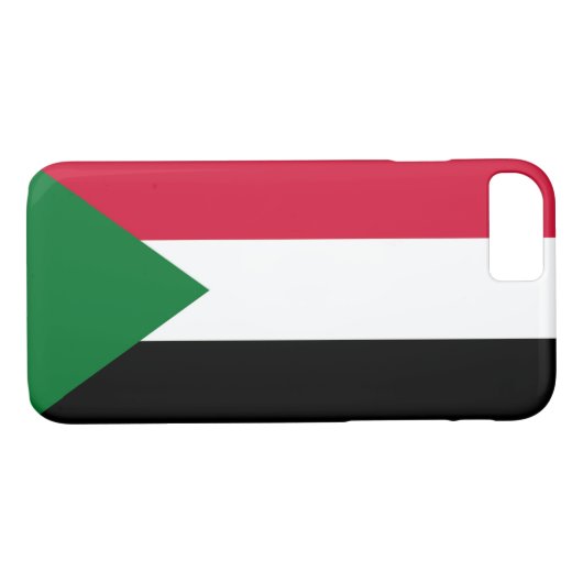 Vlag van Soedan Case-Mate iPhone Case (Achterkant (Horizontaal))