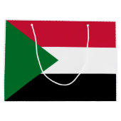 Vlag van Soedan Groot Cadeauzakje (Achterkant)