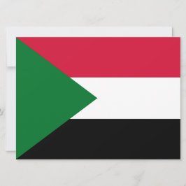 Vlag van Soedan Kaart