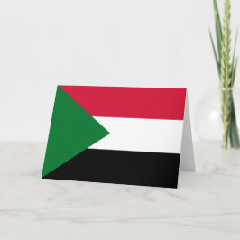 Vlag van Soedan Kaart