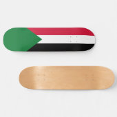 Vlag van Soedan Persoonlijk Skateboard (Horizontaal)
