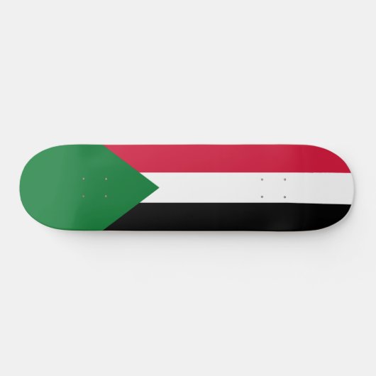 Vlag van Soedan Persoonlijk Skateboard (Horizontaal)