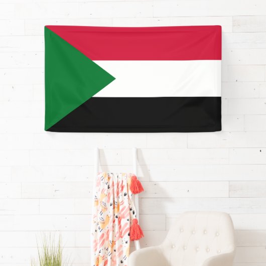 Vlag van Soedan Spandoek (Insitu)