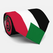 Vlag van Soedan Stropdas (Opgerold)