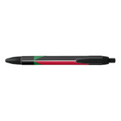 Vlag van Soedan Zwarte Inkt Pen (Achterkant)