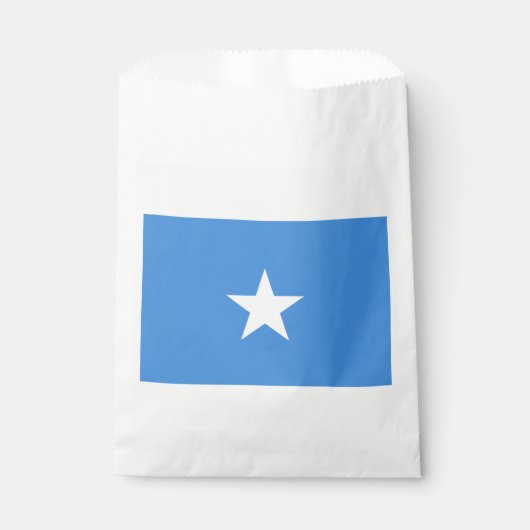 Vlag van Somalië Bedankzakje (Voorkant)