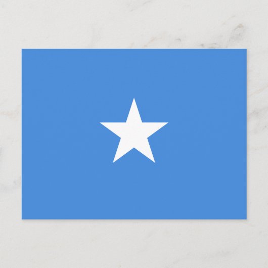 Vlag van Somalië Briefkaart (Voorkant)
