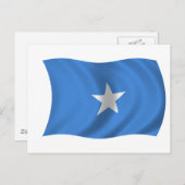Vlag van Somalië Briefkaart (Voorkant / Achterkant)