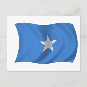 Vlag van Somalië Briefkaart