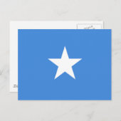 Vlag van Somalië Briefkaart (Voorkant / Achterkant)