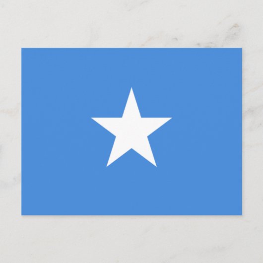 Vlag van Somalië Briefkaart (Voorkant)