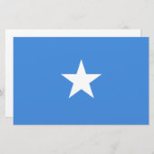 Vlag van Somalië Briefpapier (Voorkant / Achterkant)