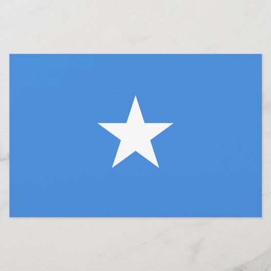 Vlag van Somalië Briefpapier (Voorkant)