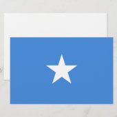 Vlag van Somalië Briefpapier (Voorkant / Achterkant)